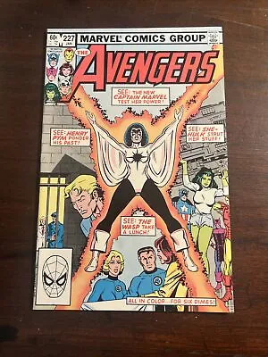 Buy Avengers #227 (1983) - 2nd App Monica Rambeau As Captain Marvel • 12.16£