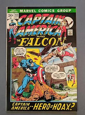Buy Captain America #153 (1972) Estim Grade: VF. Uncertified. Excellent Investment. • 51.39£