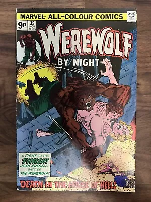 Buy Werewolf By Night Issue #35 ****** Grade Fn • 7.95£
