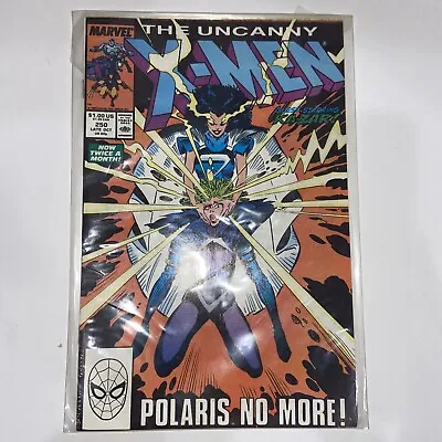 Buy The Uncanny X-Men # 250 (1989 )  Very Good + Condition Fast Shipping • 6.30£