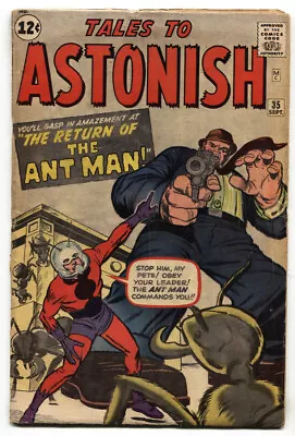 Buy Tales To Astonish #35-1962 Marvel-ant-man Origin-ditko-jack Kirby • 662.23£