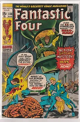 Buy Fantastic Four #108 - Mega-Man - Mid Grade • 11.99£