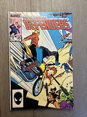 Buy The Defenders #145 July 1985 Very Fine Condition Wolverine Incredible Hulk • 4£