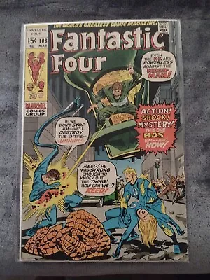 Buy Fantastic Four #108 (Mar 1971, Marvel) • 16.01£