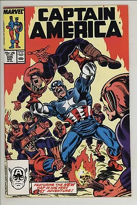 Buy Captain America 335, 336 & 337 - Newsstand - Copper Age - 9.0 VF/NM • 15.98£