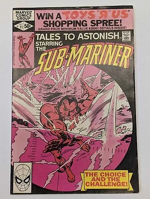 Buy Tales To Astonish #11 - Starring The Sub-Mariner, 1980, Marvel Comic • 4£