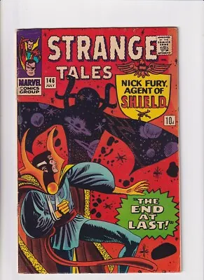 Buy Strange Tales (1951) # 146 (4.5-VG+) (1908521) 1st AIM, Clea Named 1966 • 40.50£