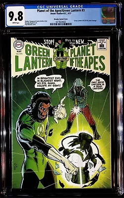 Buy Planet Of The Apes / Green Lantern #3, Rivochet Green Lantern 76 Homage, CGC 9.8 • 181.05£