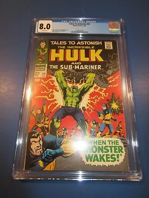 Buy Tales To Astonish #99 Silver Age Hulk CGC 8.0 VF Beauty Sub-Mariner Wow • 165.72£