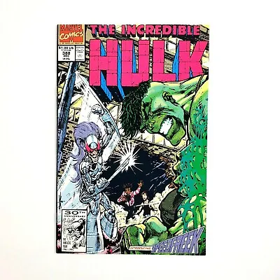 Buy Incredible Hulk #388 December 1991 Marvel Comic Book 1st Appearance Speed Freak • 1.88£