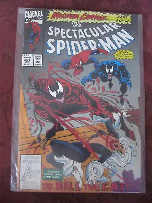 Buy Marvel Comic The Spectacular Spider-man Part 5 Of 14 Issue #201 Nm • 11.99£