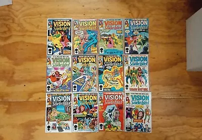 Buy Marvel Comics: The Vision & The Scarlet Witch (#1-#12 COMPLETE) • 31.62£