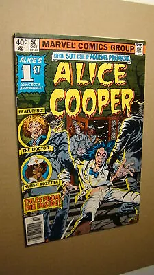 Buy Marvel Premiere 50 *high Grade* 1st Appearance Alice Cooper Rock&roll 1979 Js65 • 61.65£