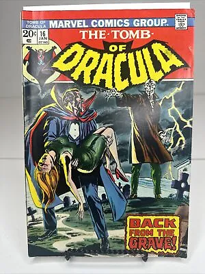 Buy Tomb Of Dracula 16 1st Appearance Of Dr. Sun, Marvel VG-FN Vintage Horror • 15.60£