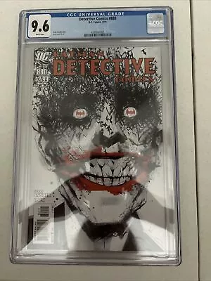 Buy Detective Comics #880 CGC 9.6 WHITE Pages Classic Jock JOKER Cover 🔑🔥 • 189.74£