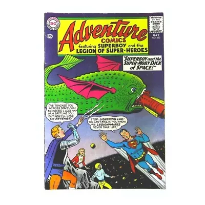 Buy Adventure Comics (1938 Series) #332 In Fine Minus Condition. DC Comics [q~ • 19.52£