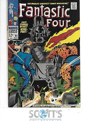 Buy Fantastic Four  #80  Fn  1st Tomazooma • 30£