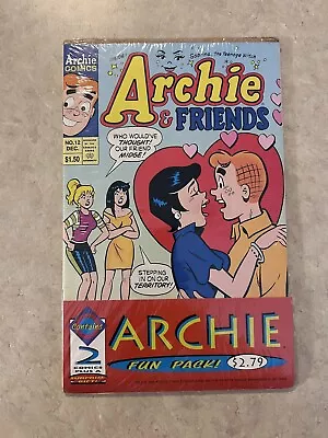 Buy Archie Fun Pack Archie And Friends #12  World Of Archie #14 Sealed 1996 • 15.99£