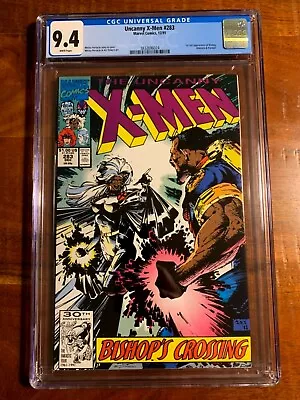 Buy Uncanny X-men 283 (1991) First Appearance Of Bishop Cgc 9.4 Nm • 110£
