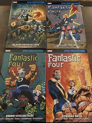 Buy Fantastic Four Epic Collection Vol 21, 22, 23 & 25 TPB Lot Complete Marvel • 112.08£