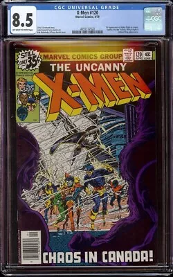 Buy X-Men # 120 CGC 8.5 OWW (Marvel, 1979) 1st Appearance Alpha Flight In Cameo • 139.92£