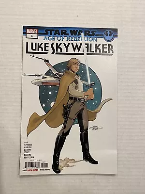 Buy Star Wars Age Of Rebellion Luke Skywalker #1  MARVEL Comics 2019 • 9.49£