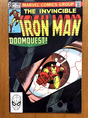 Buy Marvel Comics - Iron Man #149 - (1981) - Classic 2 Part Doctor Doom Story! • 5.50£