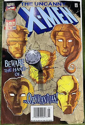 Buy The Uncanny X-men #332! Newsstand Ozymandias! Nm- 1996 Marvel Comics • 7.16£