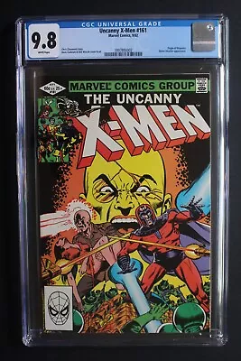 Buy Uncanny X-men #161 ORIGIN Of MAGNETO 1982 Strucker Danvers Deathbird Brood, 9.8 • 143.97£