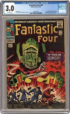Buy Fantastic Four #49 CGC 3.0 1966 4256879017 • 502.04£