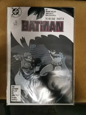Buy DC Comics BATMAN YEAR ONE PART 4 #407  RARE DOUBLE COVER • 7.99£