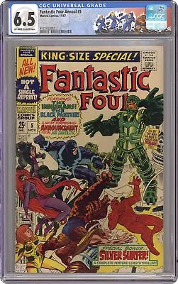Buy Fantastic Four Annual #5 CGC 6.5 1967 4172433002 • 92.36£