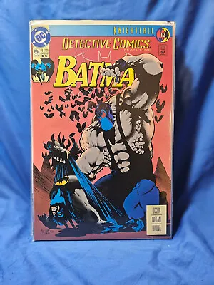 Buy Detective Comics Batman #664 VF/NM 2nd Print Variant Bane Knightfall • 6.30£