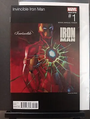 Buy Invincible Iron Man (2015) #1 NM+ Brian Stelfreeze Hip Hop Variant Cover 50 Cent • 55.33£