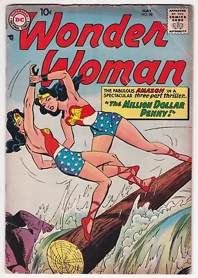 Buy Wonder Woman #98 Good 2.0 1st Silver Age Issue New Origin 1st Steve Trevor 1958 • 522.40£