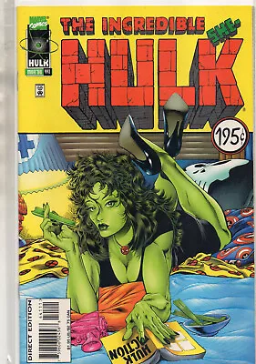Buy INCREDIBLE HULK #441 She-Hulk Pulp Fiction Homage Cover 1996 • 27.76£