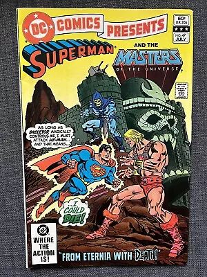 Buy DC Comics Presents 47 (1982) 1st He-Man & Skeletor In DC. RARE - Excellent Cond • 90£