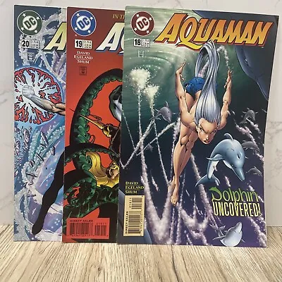 Buy DC Comics Aquaman Issues #18-20. Bagged And Boarded.  • 7.99£