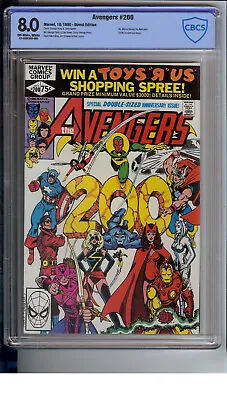 Buy Avengers  #200  Cbcs  8.0   George Perez Cover   • 59.30£
