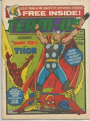 Buy Marvel Team-Up #3 : Vintage Comic Book From September 1980 • 9.95£