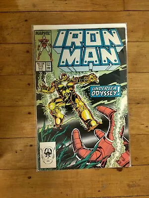 Buy Marvel Iron Man #218 Undersea Odyssey!  • 3.06£