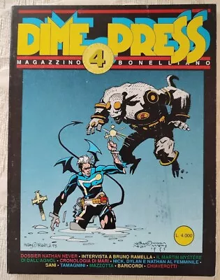 Buy Dime Press #4  1993 Italian Magazine First Hellboy Appearance Mike Mignola Cover • 672.02£