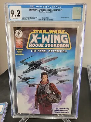 Buy Star Wars X-wing Rogue Squadron: The Rebel Opposition #1 Cgc 9.2 Graded 1995 • 19.11£