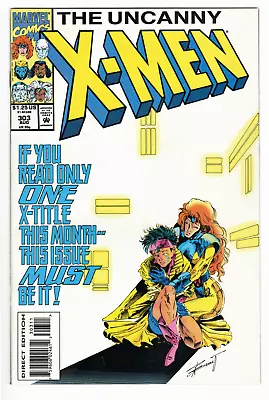 Buy Uncanny X-men #303 August 1993 Near Mint Marvel Death Of Illyana Rasputin • 5.56£