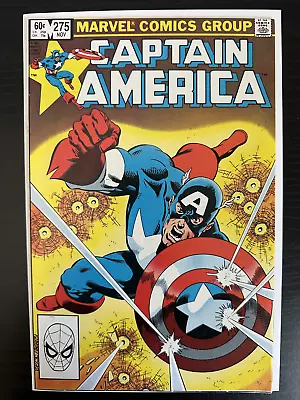 Buy Captain America #275 1st Appearance Baron Zemo VF+ To VF/NM 1982 Marvel Comics • 15.98£