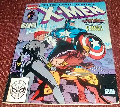 Buy Uncanny X-Men 268 Marvel Comics Jim Lee Art Captain America Wolverine  • 12.65£