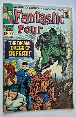 Buy Fantastic Four #58 (Jan 1967, Marvel) • 59.30£