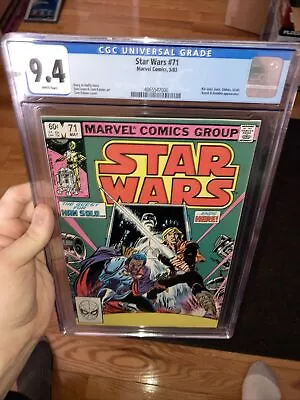 Buy STAR WARS #71, CGC 9.4, 1st APPEARANCE OF BOSSK - RICK DUAL - IG-88 • 40.21£