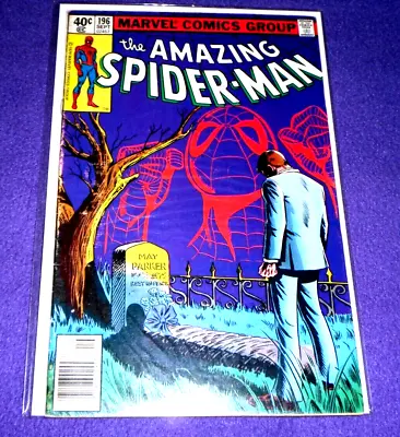 Buy Amazing Spider-man  #196 - Fake Death Of Aunt May - Good Copy -$ Issue  • 22.99£