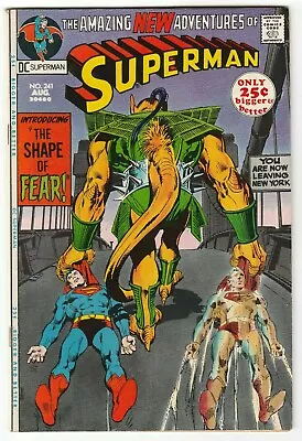 Buy Superman #241 Aug 1971 VF+ 8.5 DC Comics Neal Adams Cover • 60.48£
